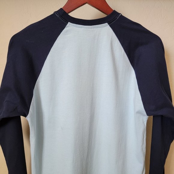 Fox Amsterdam Holland Coat of Arms Long Sleeve Raglan Tee Shirt - Picture 7 of 10